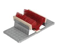 VAR Schuhreiniger, aus Stahl-Tränenblech, LxBxH 590 x 290 x 170 mm