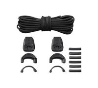 VARKAGE Schnürsenkel ohne Binden, Schnellverschluss Schuhe, Quicklace Kit für Salomon für Damen Herren Kinder, Schnellverschluss-System