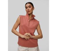 Varley Magnolia Half Zip Tank 2.0 Ärmelloses Damen-sweatshirt In Pink Var02776-cros Pink S