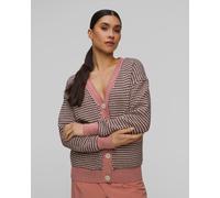 Varley Tiffany Textured Knit Cardigan Cardigan Für Damen Var02588-wmst Mehrfarbig;Print;Pink S