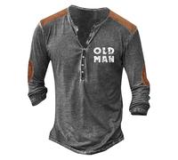 Vasreyy Herren Pullover Winter Freizeithemden für Kapuzenpullover y2k Tshirt Set Hemd Langarm Regular Fit Hoodie Decke Lang Fahrrad Kleidung(XXL, Gray)