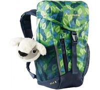 VAUDE Kinderrucksack Ayla für Mädchen & Jungen, komfortabler Wanderrucksack Kinder 6 L in blau/grün, wetterfester Kindergartenrucksack mit innovativem Tragesystem & reflektierenden Elementen