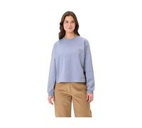 VAUDE Bio-Damen-Langarmshirt 'Najun' mit Rückenprint, dark iris, Gr. 40
