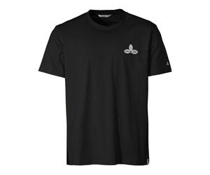 VAUDE Bio-Herren-T-Shirt 'Spirit' bedruckt, black uni, Gr. S
