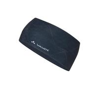 VAUDE Cassons Stirnband - Leichtes Kopfband Damen weit für Gym und Wandern, Kopfschutz Damen für Gym aus Stoff - Alpinismus - black/anthracite, Größe: Einheitsgröße