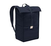 VAUDE City-Rucksack Coreway 20l in Blau, wasserabweisender Rucksack Damen & Herren, leichter Daypack für Städtetrips mit Laptop-Fach, Rolltop-Rucksack ideal für den urbanen Alltag