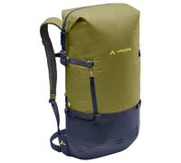 VAUDE Cityrucksack CityGo grün 23 L, wasserdichter Rucksack Damen & Herren, leichter Daypack für Städtetrips mit Laptop-Fach, Rolltop Rucksack ideal für den urbanen Alltag