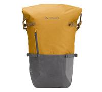 VAUDE Cityrucksack CityGo II 23 Liter Gelb, wasserdichter Rucksack Damen & Herren, leichter Daypack für Städtetrips mit Laptop-Fach, Rolltop Rucksack ideal für den urbanen Alltag