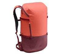 VAUDE Cityrucksack CityGo 30 L, wasserdicht & leicht - Rot | Wasserdichter Rucksack Damen & Herren - leichter Daypack für Städtetrips mit Laptop-Fach