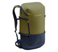 VAUDE Cityrucksack CityGo grün 30 L, wasserdichter Rucksack Damen & Herren, leichter Daypack für Städtetrips mit Laptop-Fach, Rolltop Rucksack ideal für den urbanen Alltag