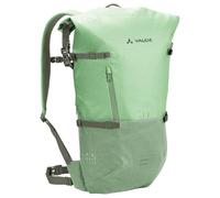 VAUDE Cityrucksack CityGo II 23 Liter Mint, wasserdichter Rucksack Damen & Herren, leichter Daypack für Städtetrips mit Laptop-Fach, Rolltop Rucksack ideal für den urbanen Alltag