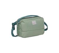 VAUDE Coreway Bag 3 Umhängetasche Hüfttasche 3 L, Reise, Agave | Bauchtasche und Crossbag in einem, Sicherheitsfach hinten, Tragegriff, auf den Koffer steckbar, 145 g