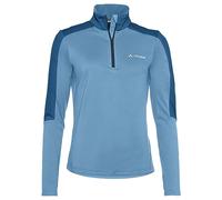 Vaude Livigno Ii Halbreißverschluss-langarm-t-shirt 40 Pastel Blue