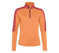 Vaude Livigno Ii Halbreißverschluss-langarm-t-shirt 42 Sweet Orange