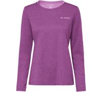VAUDE Damen Longsleeve Essential LS T-Shirt, Funktionsshirt, perfekt als Baselayer, atmungsaktiv, pflegeleicht und schnelltrocknend, Magenta, 46