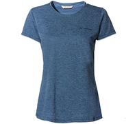 VAUDE Damen T-Shirt Essential – Funktionsshirt Kurzarm – Dark Sea Uni – Gr. 38