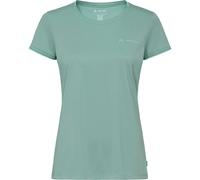VAUDE Essential T-Shirt für Damen - Schnelltrocknendes & pflegeleichtes Sport Shirt, Atmungsaktives Outdoor T-Shirt mit Rundhals - Dusty fern, 38