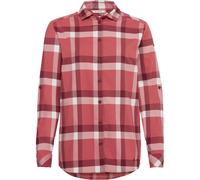 VAUDE Hemd Farsund LS W Langarm Damen Rot/Weiß Größe 40