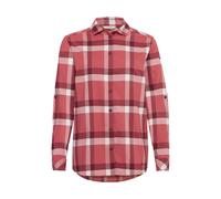 VAUDE Damen-Flanellhemd 'Farsund III' mit aufrollbaren Ärmeln, brick, Gr. 36