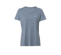 VAUDE Damen Women's Skomer Print Iii T-Shirt, Dark Sea, 44 EU