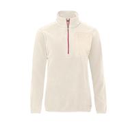 VAUDE Damen-Halfzip-Fleece-Pullover 'Rosemoor II' mit Brusttasche, ecru uni, Gr. 40