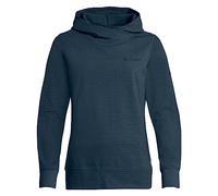 VAUDE Damen Kapuzenpullover Tuenno Hoody, pflegeleicht und schnelltrocknend, Dark sea, 42