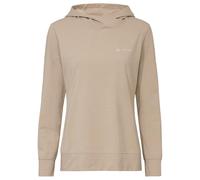 VAUDE Damen Kapuzenpullover Tuenno Hoody, pflegeleicht und schnelltrocknend, Linen, 40