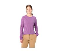 VAUDE Damen-Langarmshirt 'Skomer III' mit Rundhalsausschnitt, magenta, Gr. 42