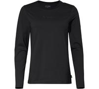 Vaude Logo Langarm-t-shirt 40 Black
