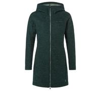 VAUDE Women's Tinshan Coat III - Wollmantel deep pond 44