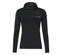 VAUDE Damen Monviso Fleece Hoody, dünner Baselayer, atmungsaktiv, feuchtigkeitsableitend und schnelltrocknend, Passform: Slim fit, Black, 42
