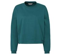 VAUDE Damen Pullover Najun LS Shirt, aus GOTS-zertifizierter Bio-Baumwolle, dark fjord green, 40