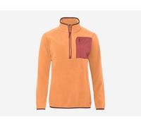 Vaude Damen Pullover Wo Rosemoor Fleece Halfzip sweet orange 34