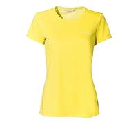 VAUDE Damen Shirt Funktionsshirt Wandershirt Outdoorshirt Essential T-Shirt, Farbe:Gelb, Artikel:-363 Sunbeam, Größe:2XL