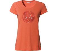 VAUDE Damen Shirt Wo Skomer Print T-Shirt II (42626) 36 hotchili
