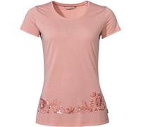VAUDE T-Shirt Skomer Print II Damen Kurzarm Soft Rose Größe 38