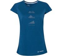 VAUDE Damen Shirt Wo Tekoa Wool T-Shirt (42702) 36 shore blue