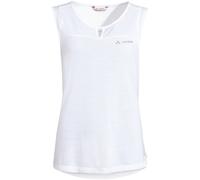VAUDE Women's Skomer Hiking Top, pflegeleicht und schnelltrocknend, figurnah geschnittenes Top , white, 48