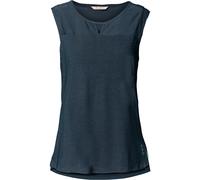 VAUDE Women's Skomer Hiking Top, pflegeleicht und schnelltrocknend, figurnah geschnittenes Top, Dark sea, 40