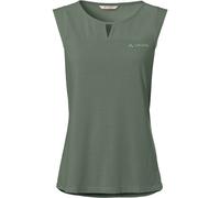 VAUDE Women's Skomer Hiking Top, pflegeleicht und schnelltrocknend, figurnah geschnittenes Top, Agave, 38