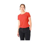 VAUDE Damen-T-Shirt 'Essential' mit Rundhalsausschnitt, glowing red, Gr. 40