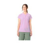 VAUDE Damen-T-Shirt 'Yaras SL II' mit halber Knopfleiste, raspberry, Gr. 36