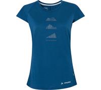 Vaude Damen Tekoa Wool T-Shirt (Größe M, blau)