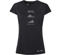 Vaude Damen Tekoa Wool T-Shirt (Größe XXS, schwarz)