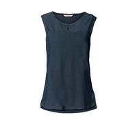 VAUDE Damen-Top 'Skomer Hiking' mit Ausschnittdetail, dark sea, Gr. 40