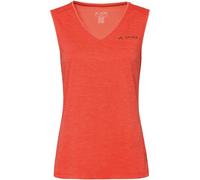 VAUDE Women's Essential Top, Funktionelles, ärmelloses T-Shirt, hoher, Glowing red, 46