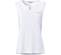 VAUDE Damen Skomer Hiking Top – ärmellos – Weiß Größe 40