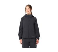 VAUDE Damen Windjacke 'Neyland II' mit weitenregulierbarer Kapuze, phantom black, Gr. 36