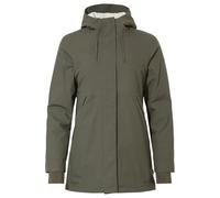 VAUDE Damen Winterjacke Coreway Parka, wasserdicht, winddicht und atmungsaktiv, khaki, 46