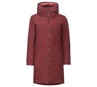 VAUDE Damen Wintermantel Annecy 3in1 Coat III, warmer Innenmantel mit zertifizierte Daunenfüllung, wasserdicht, winddicht und atmungsaktiv, dark cherry uni, 42